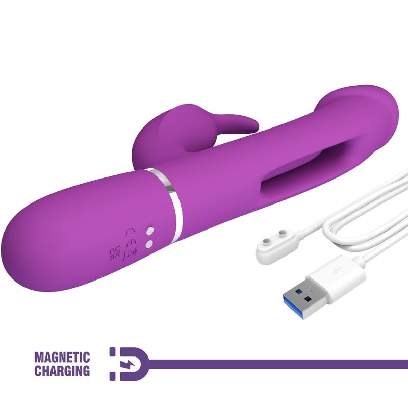 Comprar Pretty Love Kampas Vibrador Rabbit Multifunción – Diseño Ergonómico Con Funcionalidad Versátil-Noxtic