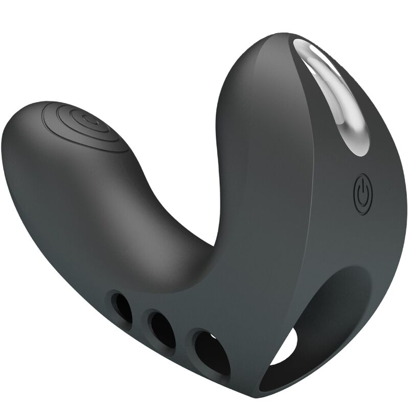 Comprar Pretty Love Camelia Vibrador De Dedo Negro – 7 Modos De Vibración Para Placer Personalizado-Noxtic