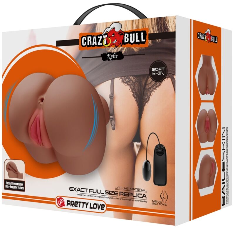 Comprar CRAZY BULL Kylie Vibrador Realista Con Control Remoto – Diseño Natural Para Placer Sensacional-Noxtic