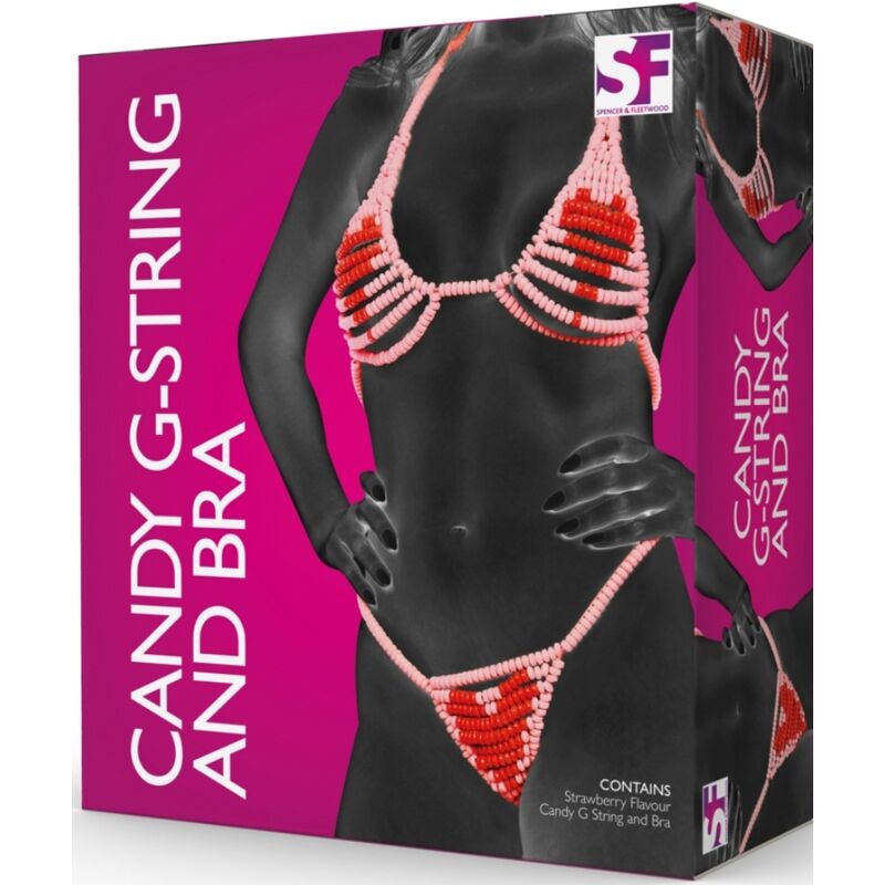 SPENCER & FLEETWOOD - CARAMELS LOVERS BRA AND THONG
