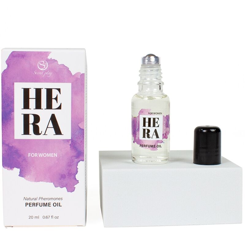 Comprar Secretplay Hera Perfume Natural Con Feromonas 20 Ml – Aroma Irresistible A Gardenia Y Vainilla-Noxtic