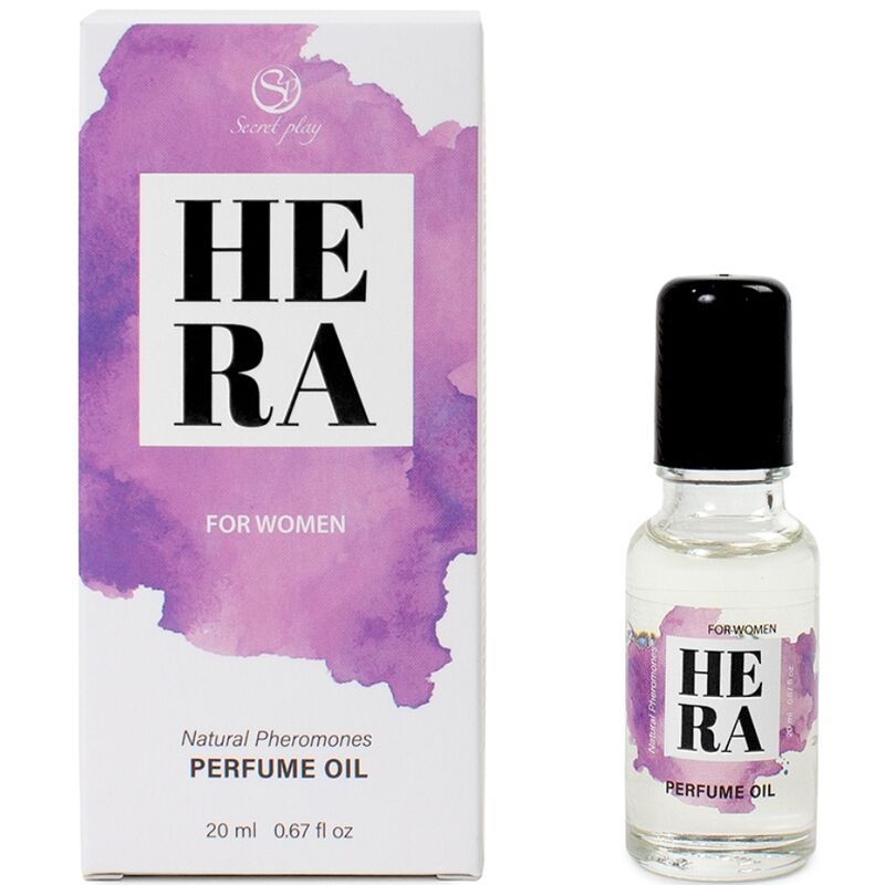 Comprar Secretplay Hera Perfume Natural Con Feromonas 20 Ml – Aroma Irresistible A Gardenia Y Vainilla-Noxtic