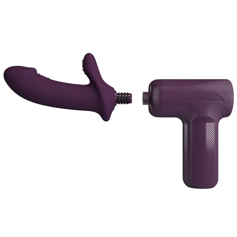 Comprar PRETTY LOVE DJ Scholar Morado – Masajeador Con 5 Configuraciones Para Estimulación Personalizada-Noxtic