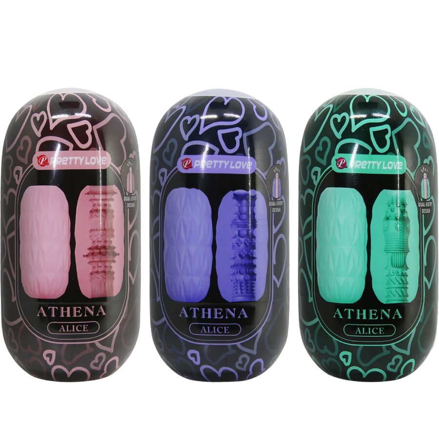 Comprar Pretty Love Athena Alice Pack 15 – Set De Masturbadores Con Texturas Innovadoras Para Placer Único-Noxtic