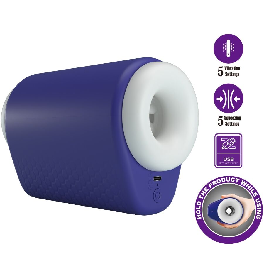 Comprar PRETTY LOVE DJ Lady – Masturbador Masculino Con Vibración Y Cinco Configuraciones Para Placer Personalizado-Noxtic