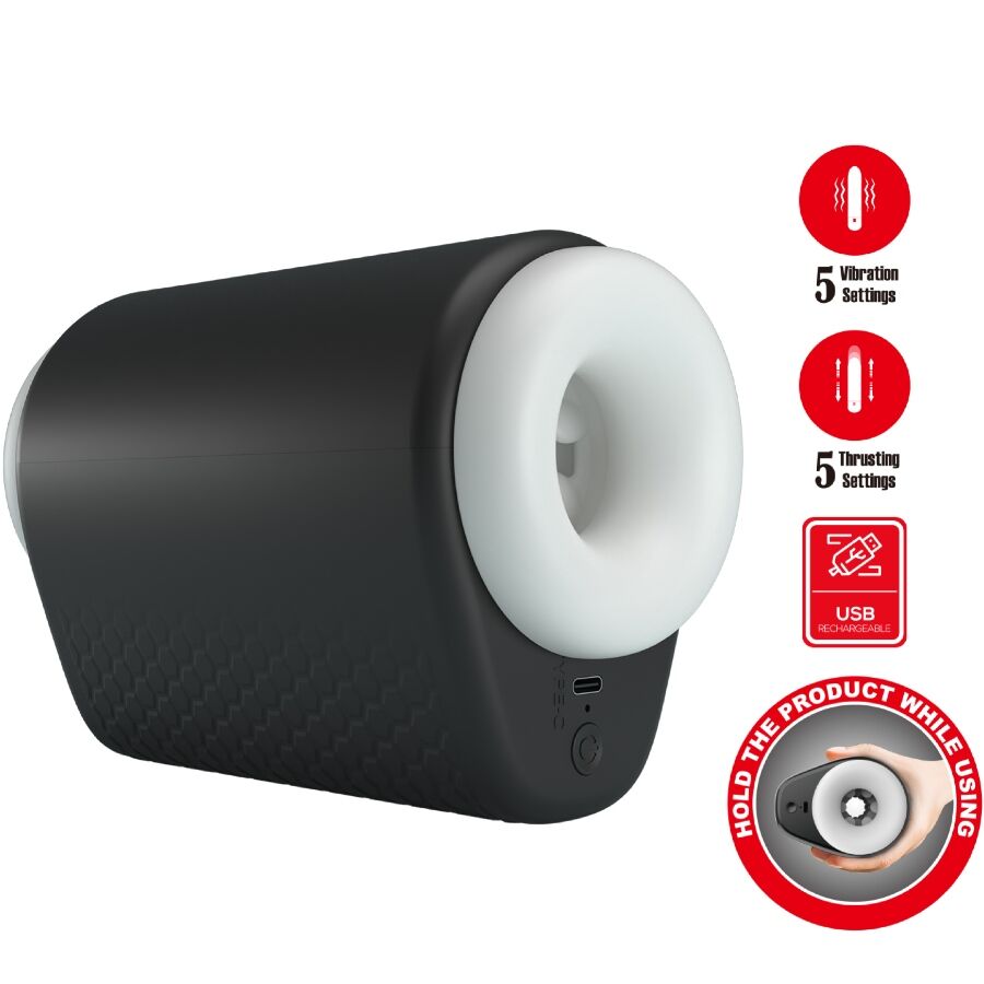 Comprar Pretty Love DJ Girl – Masturbador Masculino Con Vibración Y 5 Configuraciones Para Placer Personalizado-Noxtic