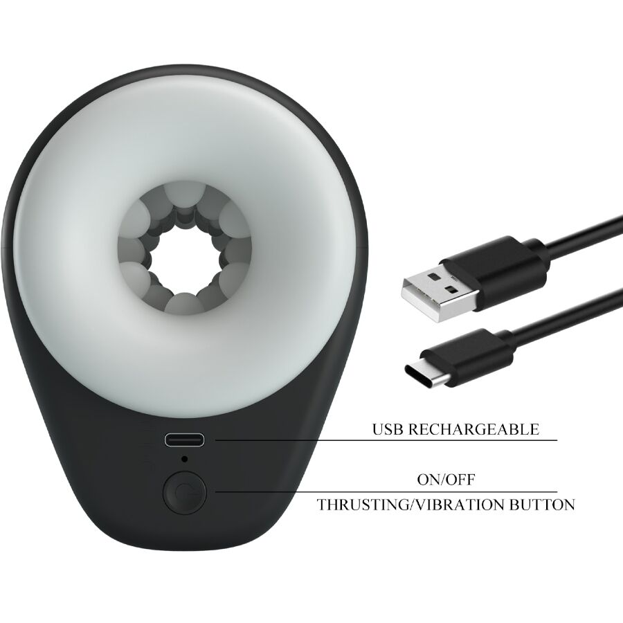 Comprar Pretty Love DJ Girl – Masturbador Masculino Con Vibración Y 5 Configuraciones Para Placer Personalizado-Noxtic