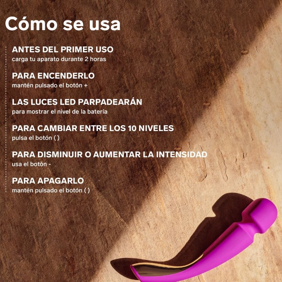 Comprar LELO Smart Wand 2 Verde Agua – Masajeador Con Diseño Ergonómico Para Placer Total-Noxtic