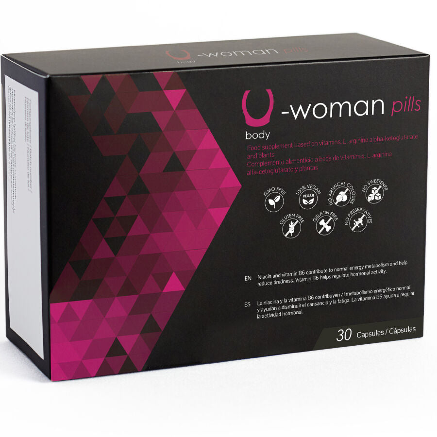 500 COSMETICS - U-WOMAN FEMALE LIBIDO INCREASE - 30 CAPSULES