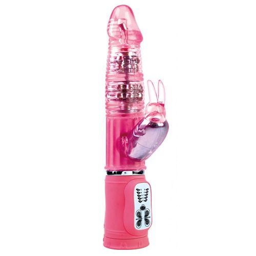 Comprar BAILE Passion Rock Bunny Rampante 10F Rosa – Vibrador Potente Con Estimulación Inigualable-Noxtic