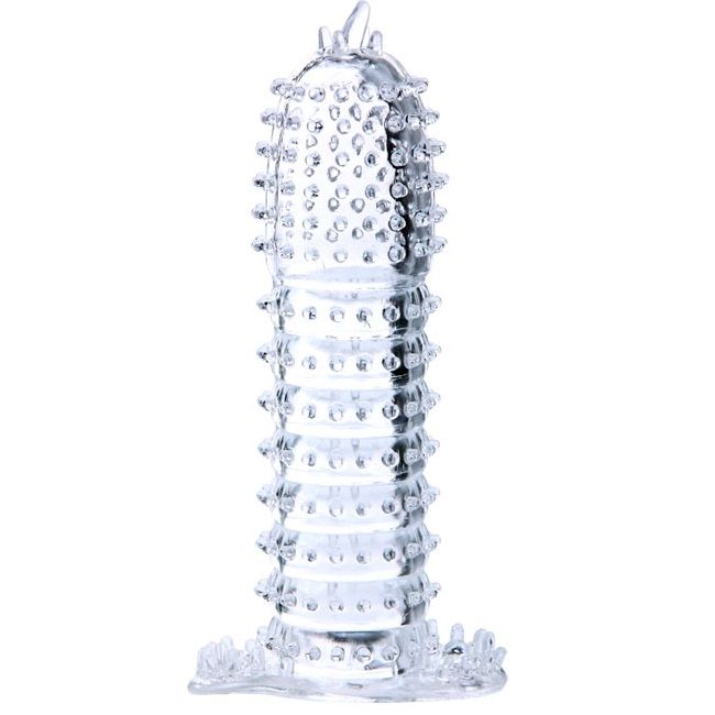 Comprar BAILE Funda Para Pene Transparente Con Puntos Estimulantes – Sensaciones Eróticas Intensas Con Textura Innovadora-Noxtic