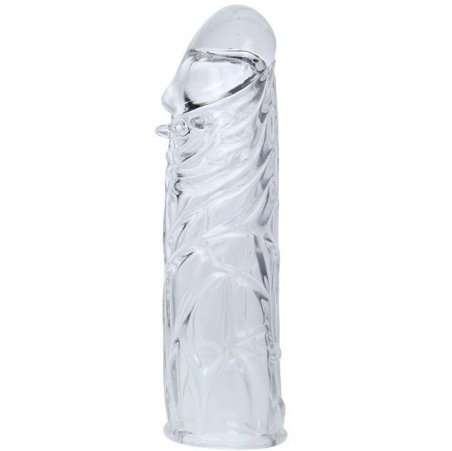 Comprar BAILE Funda Transparente Para El Pene En Silicona – Texturizada Para Sensaciones Eróticas Intensas-Noxtic