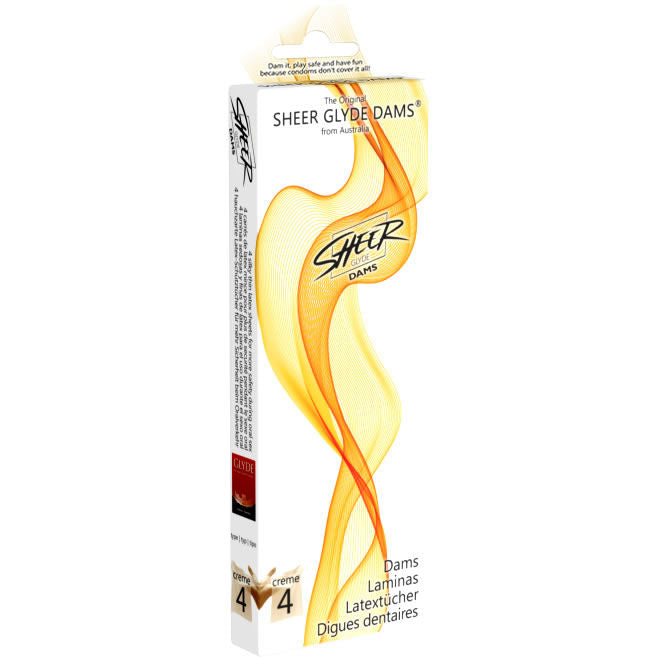 Comprar SHEER GLYDE Dams Láminas Latex Vainilla – Barrera Segura Para Nuevas Sensaciones Intimas-Noxtic