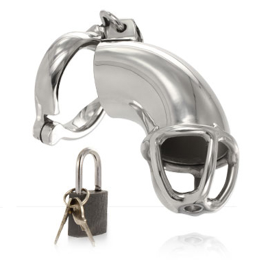 Comprar METAL HARD Anillo De Castidad Lancelot – Cinturón De Acero Inoxidable Con Diseño Seguro-Noxtic