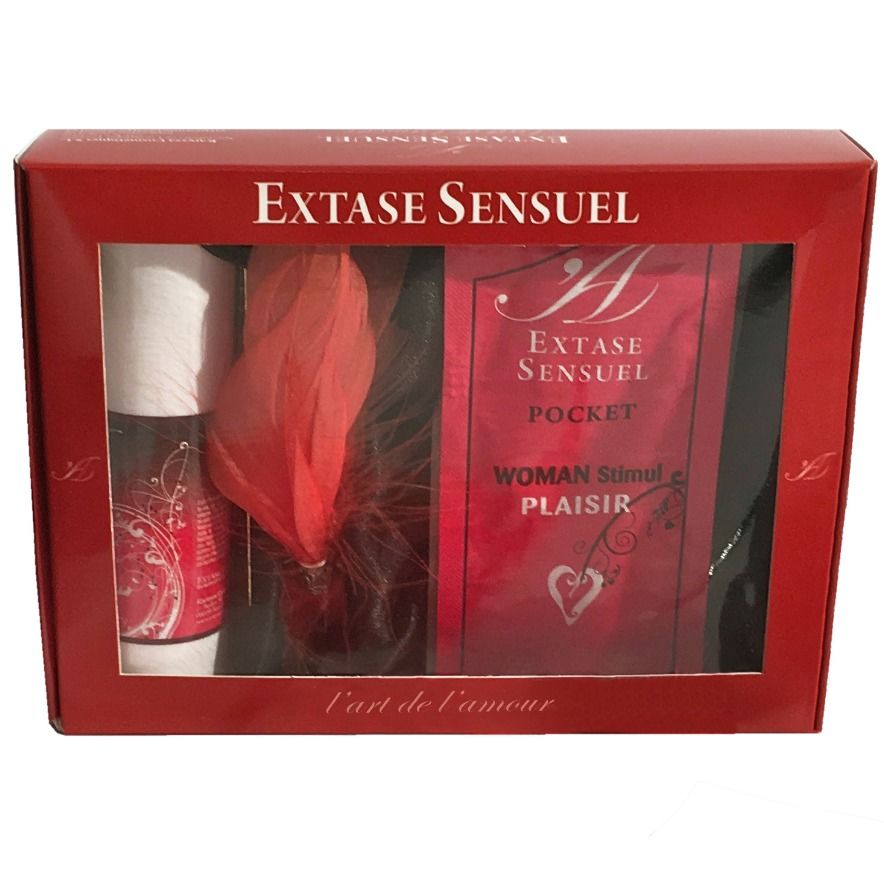 Comprar Extase Sensual Cofre De Viaje – Aceite Con Efecto Calor Y Sabor Para Placer Intenso-Noxtic