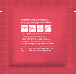 Comprar CONFORTEX Preservativos Fresa Caja 144 Uds – Experiencia Segura Y Placentera Con Sabor A Fresa-PRESERVATIVOS-Noxtic