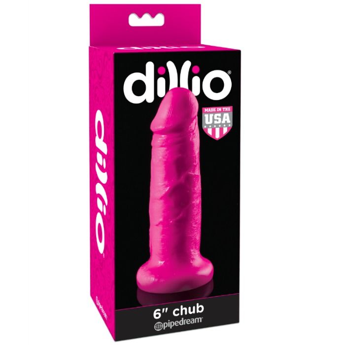 Comprar DILLIO Dildo Con Ventosa Chub 15.2 Cm Rosa – Diseño Flexible Con Ventosa Fuerte Para Uso Versátil-Noxtic