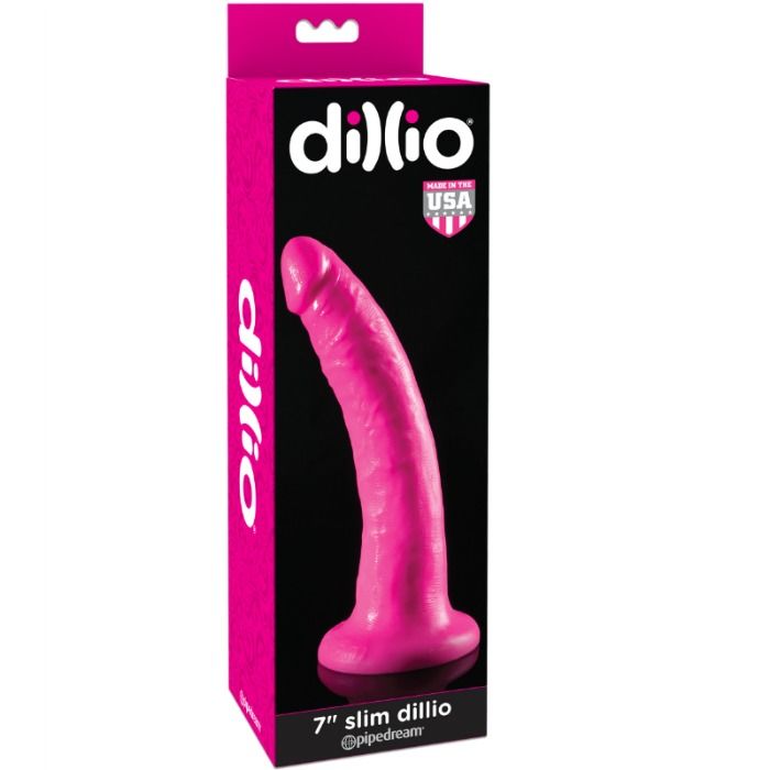 Comprar DILLIO Dildo Con Ventosa 17.8 CM Rosa – Diseño Versátil Con Fijación Segura Para Disfrute Único-Noxtic