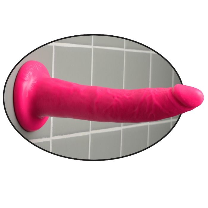 Comprar DILLIO Dildo Con Ventosa 17.8 CM Rosa – Diseño Versátil Con Fijación Segura Para Disfrute Único-Noxtic