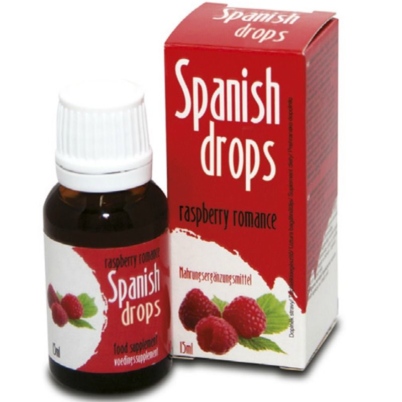 Comprar COBECO Spanish Fly Frambuesa Romántica – Gotas Estimulantes Con Sabor Atractivo-Noxtic