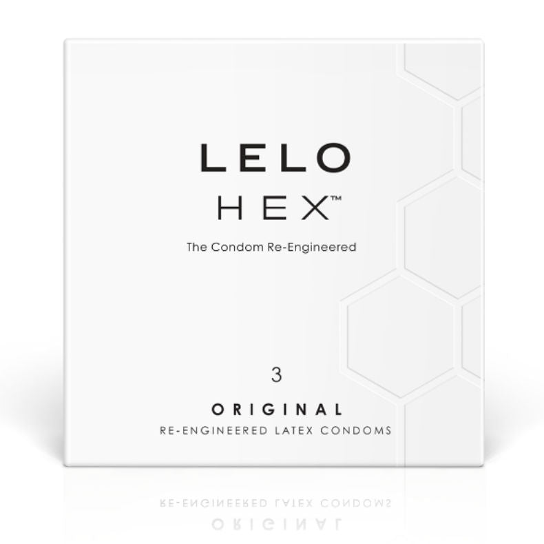 Comprar LELO HEX Preservativo Caja 3 Uds – Alta Sensibilidad Con Diseño Innovador-PRESERVATIVOS-Noxtic