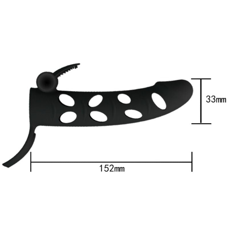 Comprar Pretty Love Funda De Silicona Con Vibración 15.2 Cm – Material Resistente Al Agua Para Uso Versátil-Noxtic