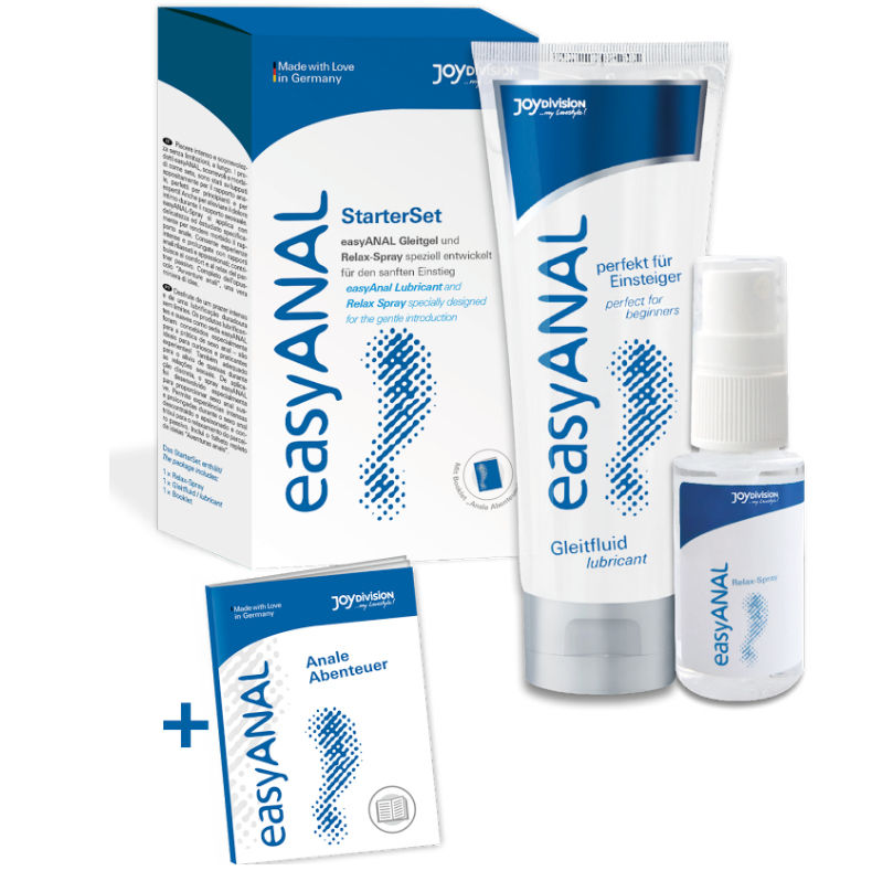 Comprar JOYDIVISION EasyAnal Starter Set – Lubricante Suave Para Experiencias Confortables-Noxtic