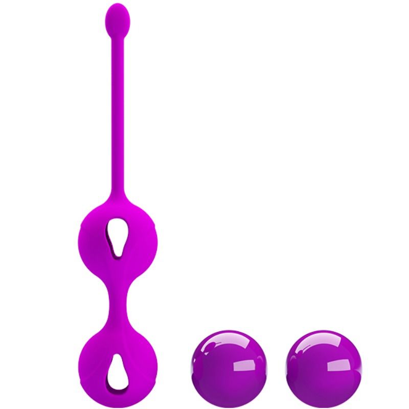 Comprar PRETTY LOVE Kegel Tighten Up II – Bolas De Ejercicio Kegel Con Silicona Premium-Noxtic