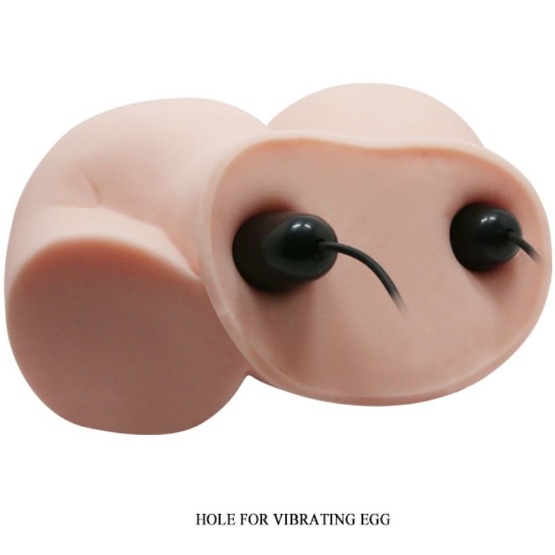 CRAZY BULL - REALISTIC VAGINA AND ANUS BUTTER WITH VIBRATION