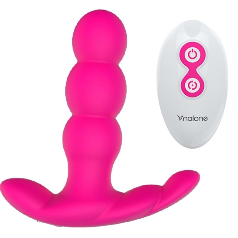 Comprar NALONE Pearl Vibrador Anal Con Control Remoto Negro – Diseño Elegante Para Experiencia Única De Placer-Noxtic