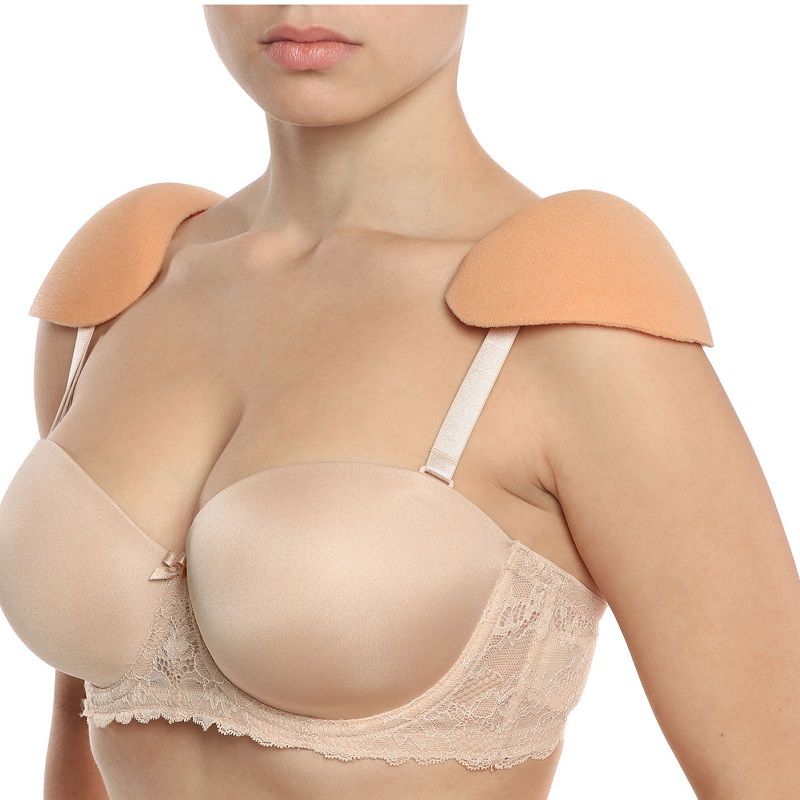 Comprar BYE-BRA Protectores Hombro Sosten Beige – Almohadillas Suaves Y Reutilizables Para Confort Diario-Noxtic