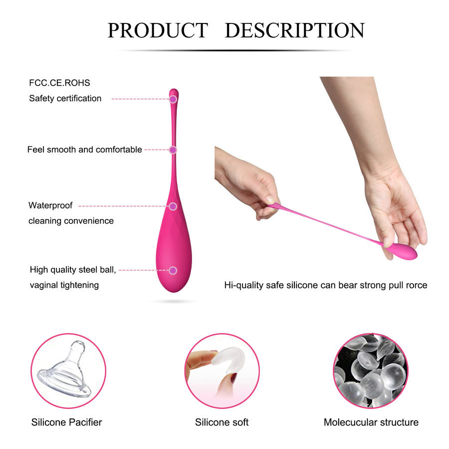 Comprar LESLIE Kegel Fit Entregador Suelo Pélvico – Entrenador Con Seis Pesos Para Fortalecimiento Personalizado-Noxtic