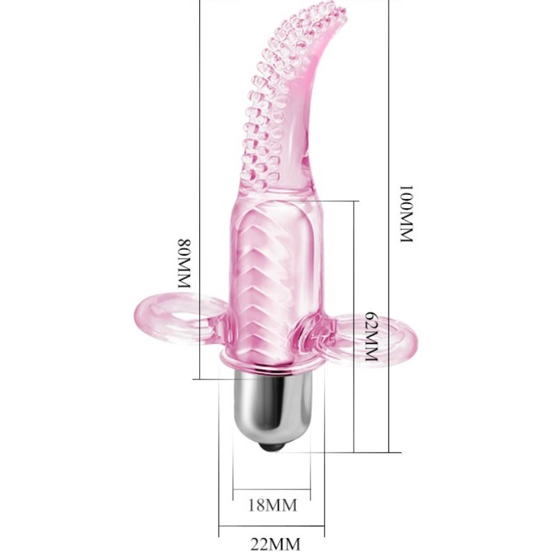 Comprar BAILE Vibro Finger Dedal Estimulador – Diseño Discreto Para Nuevas Sensaciones-Noxtic