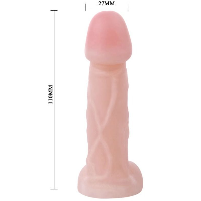 Comprar BAILE Slick Pleasure Dildo Realista – Consolador Suave y Flexible Para Estimulación Dual-Noxtic