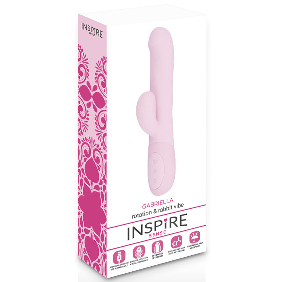 Comprar Inspire Sense Gabriella Vibrador Rosa – Diseño Elegante Con Silicona Hipoalergénica-Noxtic