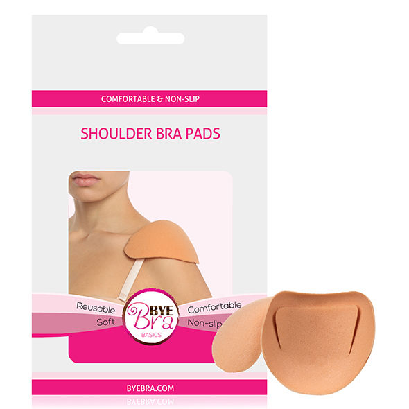 Comprar BYE-BRA Protectores Hombro Sosten Beige – Almohadillas Suaves Y Reutilizables Para Confort Diario-Noxtic