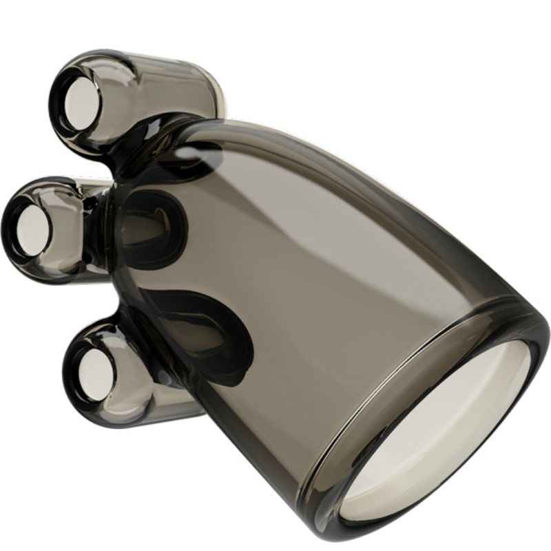 Comprar BAILE Funda Vibradora Crystal Cap II – Estimulador Interno Con Balas Vibrantes Ajustables-Noxtic