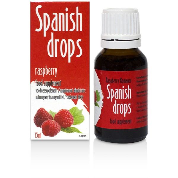 Comprar COBECO Spanish Fly Frambuesa Romántica – Gotas Estimulantes Con Sabor Atractivo-Noxtic