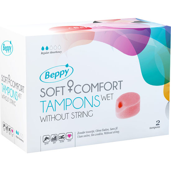 Comprar BEPPY Tampones Lubricados 2 Uds – Comodidad Y Protección Con Diseño Innovador-Noxtic