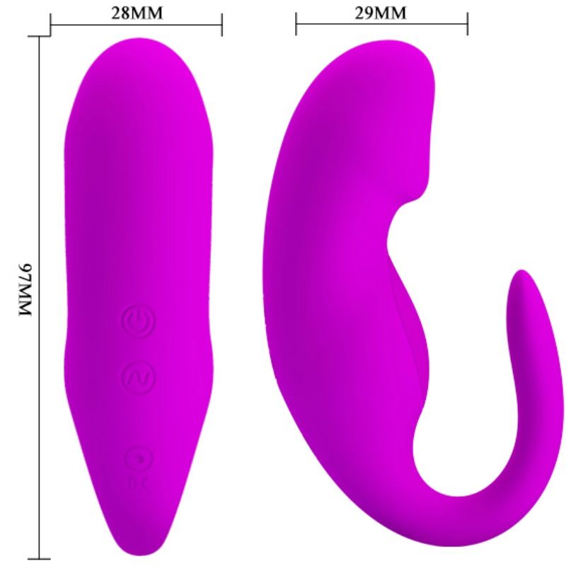 Comprar PRETTY LOVE Pinza Estimuladora Con Control Remoto – Vibraciones Intensas Para Placer Compartido-Noxtic