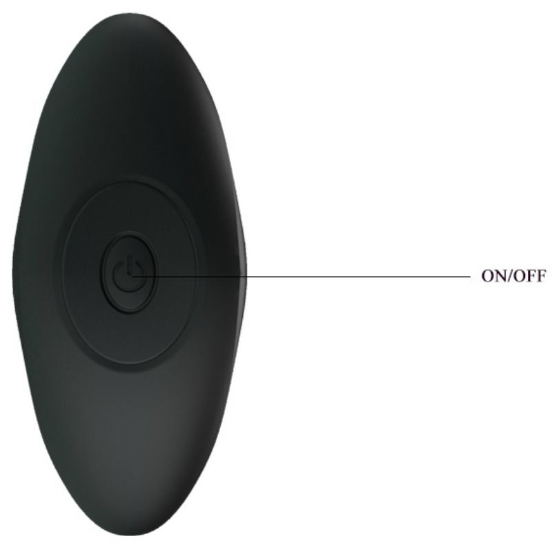Comprar PRETTY LOVE Vibrador Anal Negro – Diseño Elegante Para Exploración Sensual-Noxtic