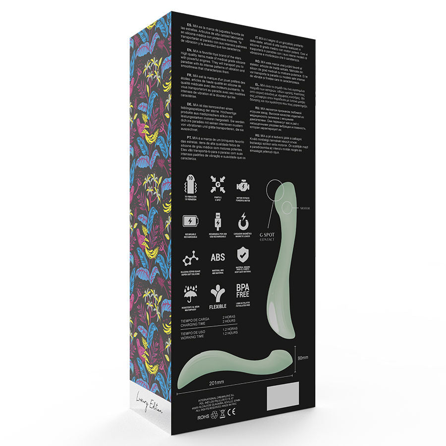 Comprar MIA Devon Vibrador Suelo Pélvico Verde – Experiencia Única Con Diseño Ergonómico-Noxtic