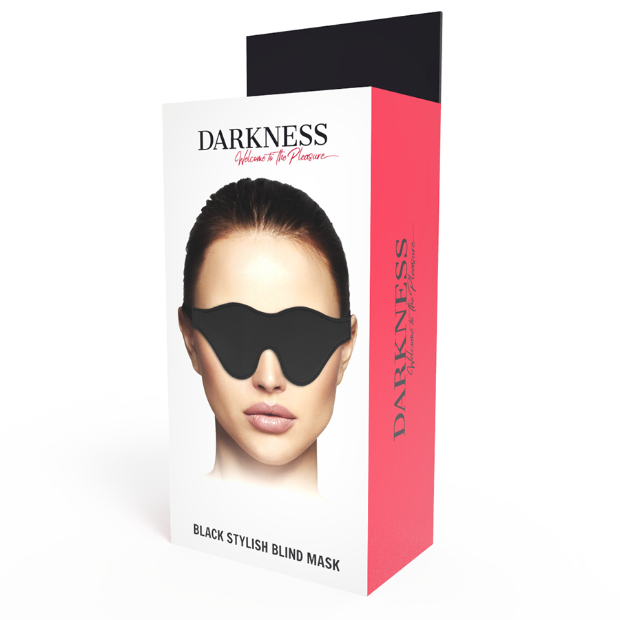 Comprar DARKNESS Máscara Antifaz Negro – Diseño Ajustable Para Una Oscuridad Confortable-Noxtic