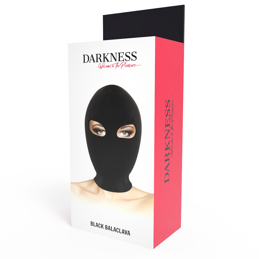 Comprar DARKNESS Submission Máscara Negra – Ajuste Perfecto Con Tejido Confortable Para Experiencia Única-Noxtic