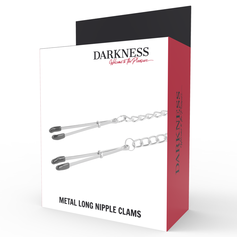 Comprar DARKNESS Pinzas Ajustables Para Pezones Metal – Juguete Erótico Unisex Con Diseño Innovador Para Placer Sensorial-Noxtic
