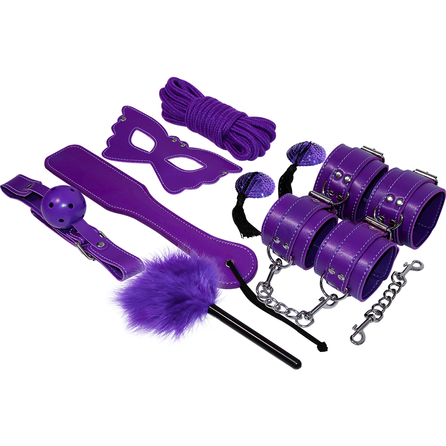 Comprar Experience BDSM Fetish Kit Serie Purple – Kit de Bondage Para Explorar Placer Con Diseño Elegante-Noxtic