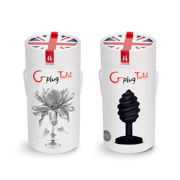 Comprar G-VIBE GPLUG TWIST Negro – Juguete Ergonómico Con Vibración Para Placer Intenso-Noxtic