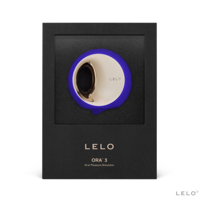 Comprar LELO ORA 3 Midnight Azul – Estimulador Con Diseño Elegante Para Placer Sensorial-Noxtic