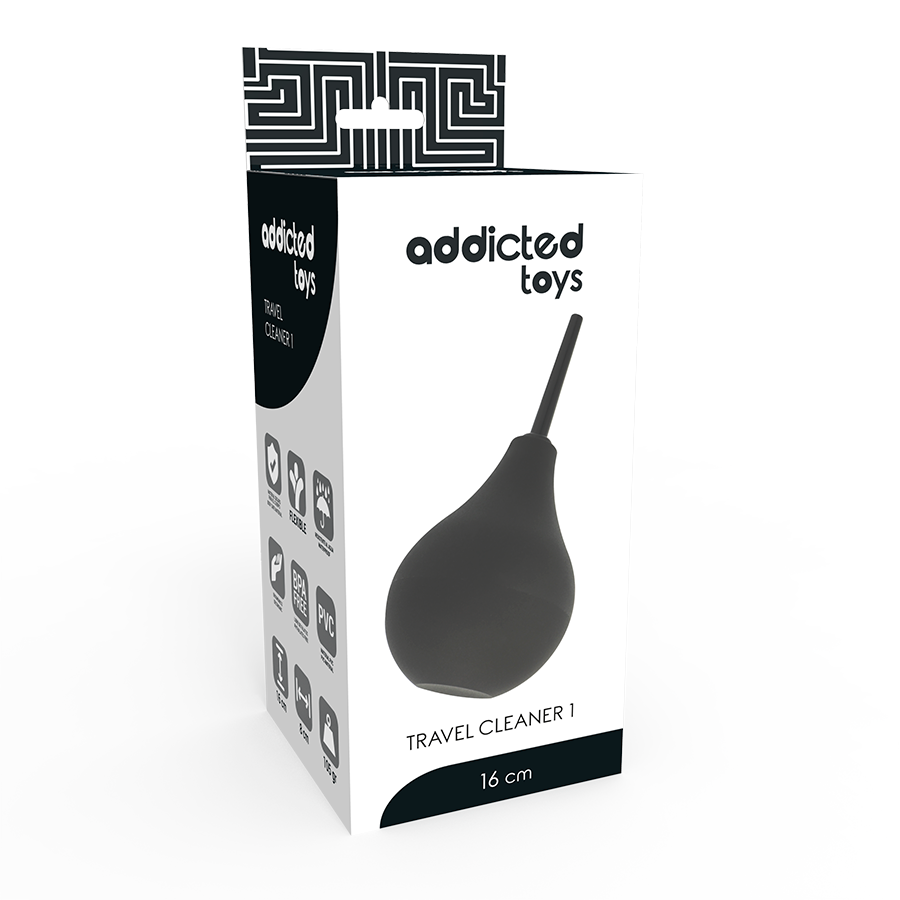 Comprar ADDICTED TOYS Limpiador Anal Negro – Diseño Elegante Para Exploración Segura-Noxtic