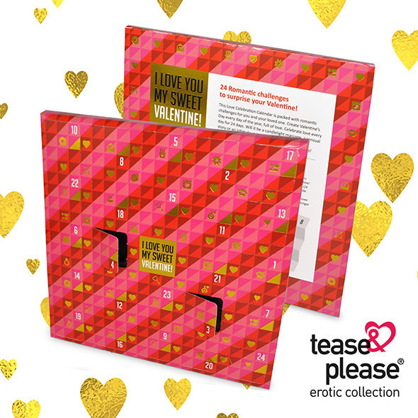 Comprar TEASE & PLEASE Calendario De Aventuras De San Valentín – 24 Desafíos Románticos Para Sorprender A Tu Pareja-Noxtic